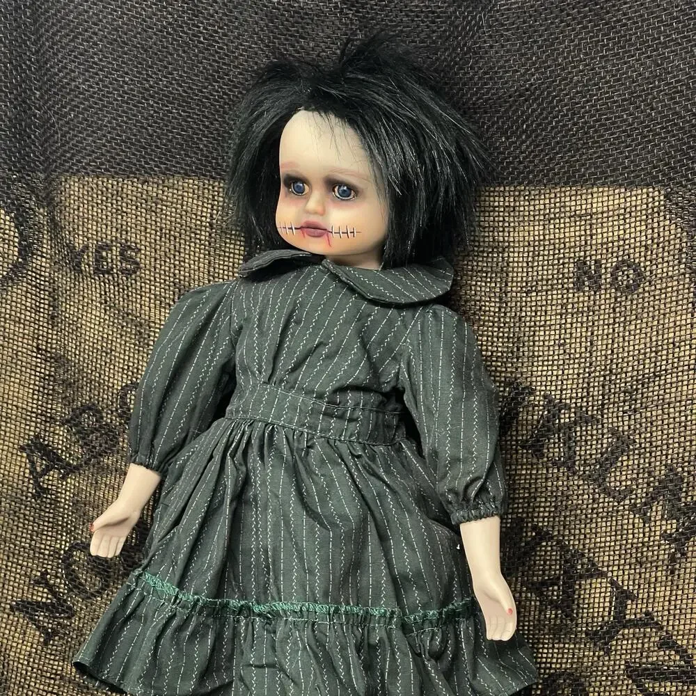 OOAK Creepy Odd 18” Haunting Creepy Spooky Scary Halloween Horror Art Doll